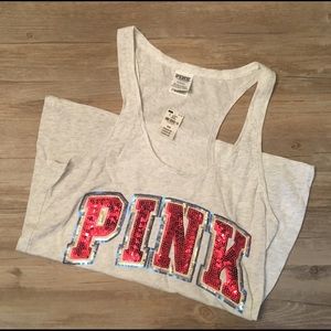 Victoria’s Secret Pink Sequin Tank